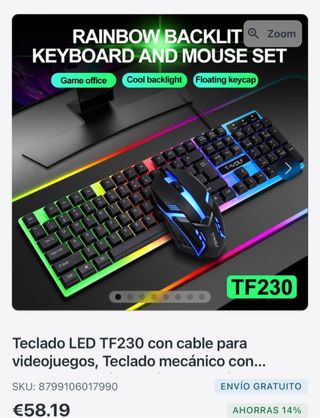 Teclado Gaming