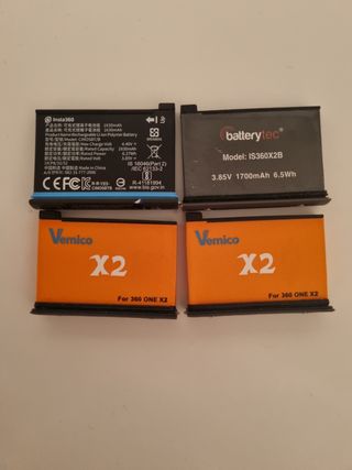 Accesorios y cámara insta 360 x2