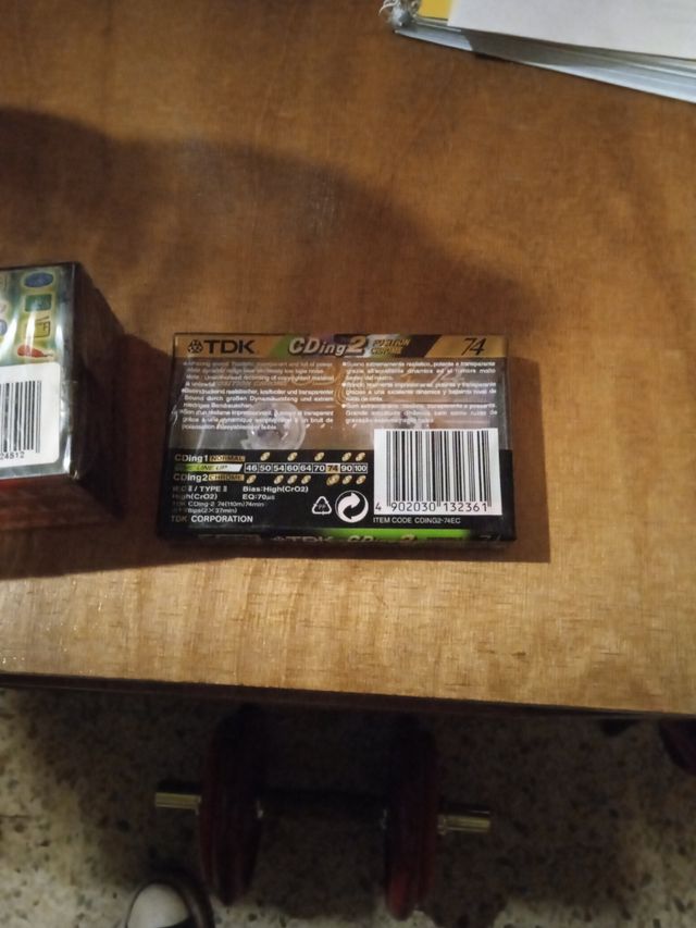 Cintas de casette Tdk