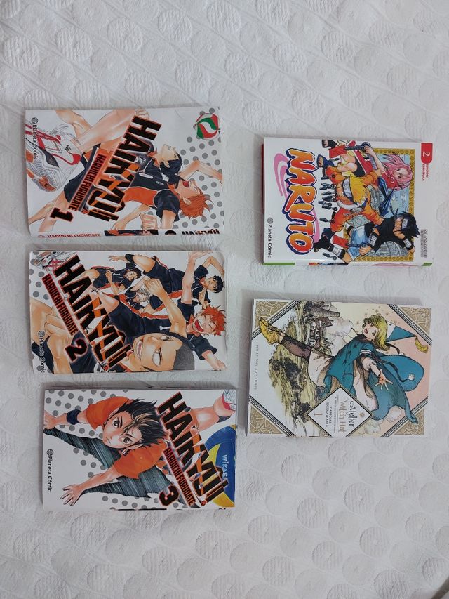 Lote libros manga