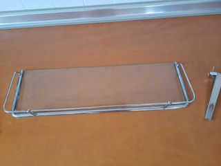 Estante baño cristal ,aluminio