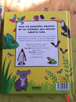 2 libros infantiles sobre animales