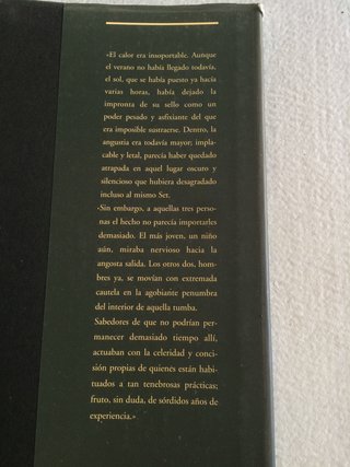 EL LADRON DE TUMBAS de Antonio Cabanas