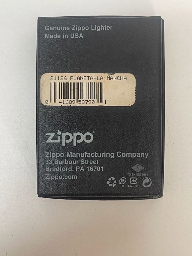 ZIPPO  ADE IN USA. MODELO LA MANCHA