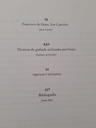 Los caprichos de Goya