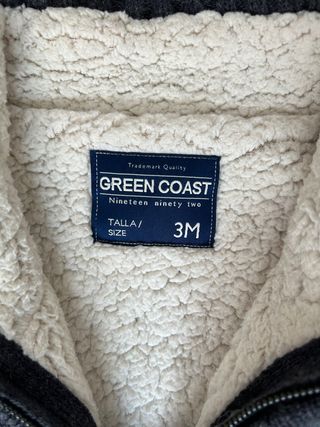 Chaqueta Green Coast, talla M