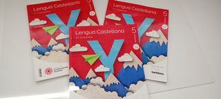 Libros quinto primaria Santillana LOMLOE