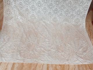 CHOLLO 4 cortinas de hilo iguales vintage