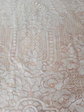 CHOLLO 4 cortinas de hilo iguales vintage