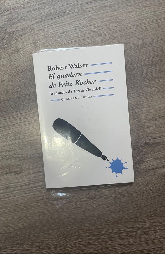 libro “El quadern de Fritz Kocher”
