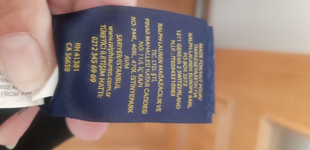 Pantalon chino corto Ralph Lauren talla 18