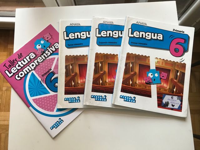 Libros Lengua 6 de primaria