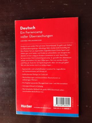 Lektüre A1 Ein Feriencamp lectura alemán