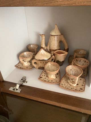 Vajilla Francesa Vintage de Cerámica Años 70.