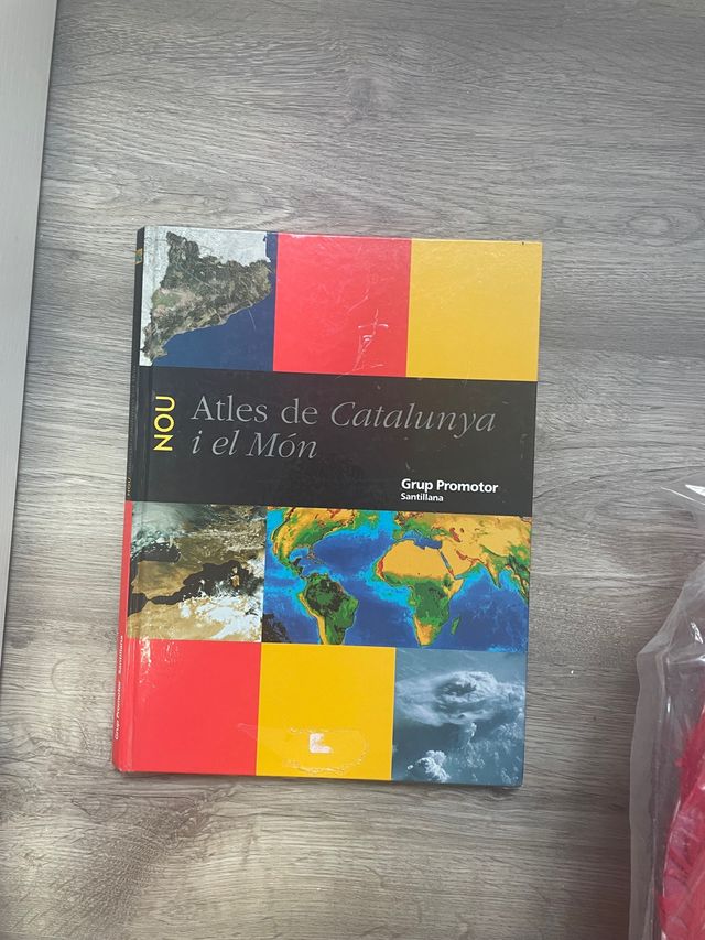 libro Atlas de Cataluña y el Mundo