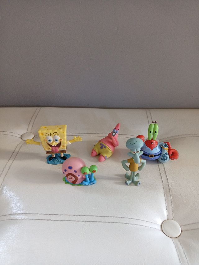 Lote figuras Bob Esponja