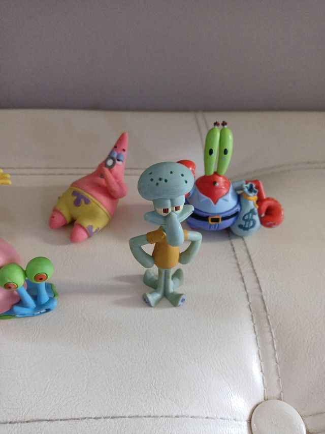Lote figuras Bob Esponja