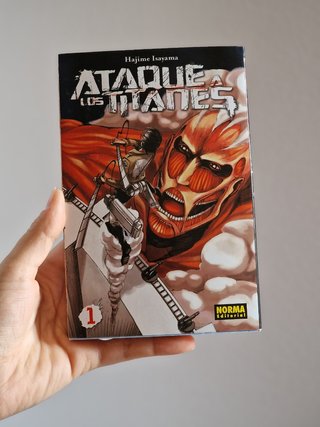 Manga Ataque a los titanes 1-3