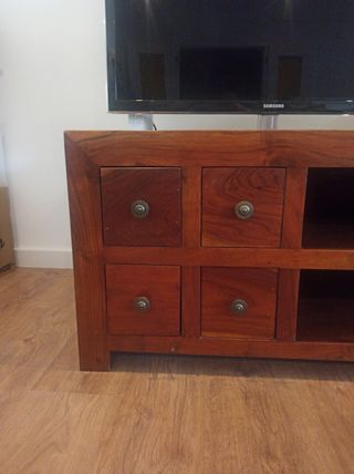 Mueble de TV, Madera Teca o Bannal