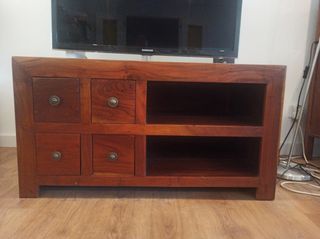 Mueble de TV, Madera Teca o Bannal