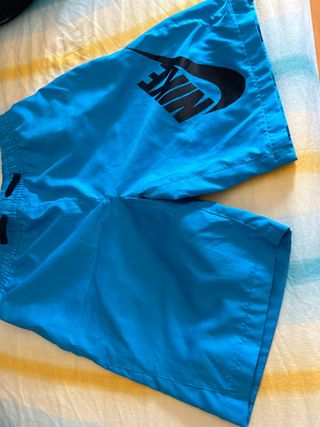 Pantalon nike azul y negro