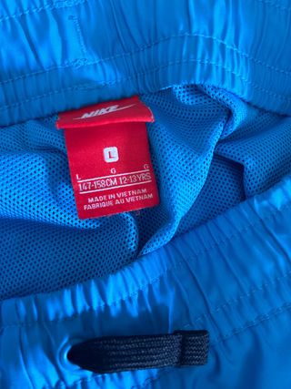 Pantalon nike azul y negro