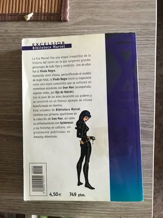 Viuda Negra Biblioteca Marvel