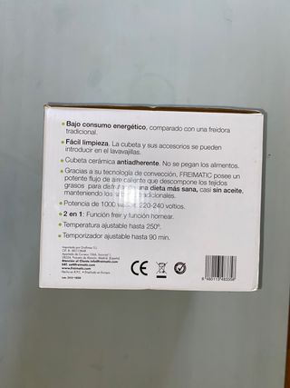 FREIDORA DIETÉTICA Freimatic NUEVA!!