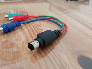 Cable S-Video a 3 RCA Hembra