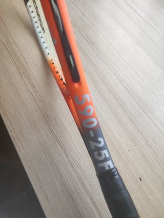 Raqueta de tenis Masspro con funda 