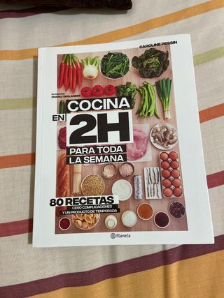 Libro cocina en 2h para toda la semana