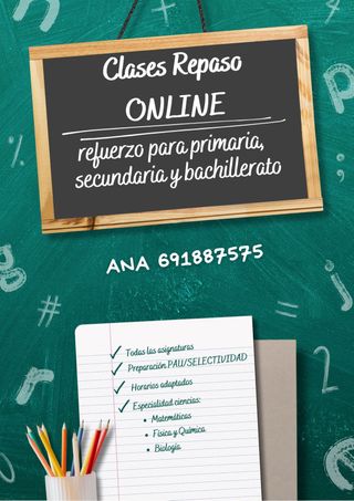 Clases de repaso ONLINE