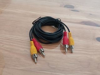 Cable Video 2 RCA a 2 RCA 2metros