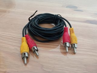 Cable Video 2 RCA a 2 RCA 2metros