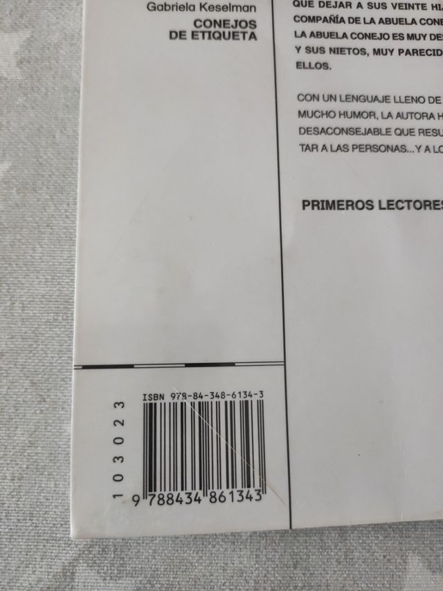 El Barco de Vapor. Conejos de etiqueta