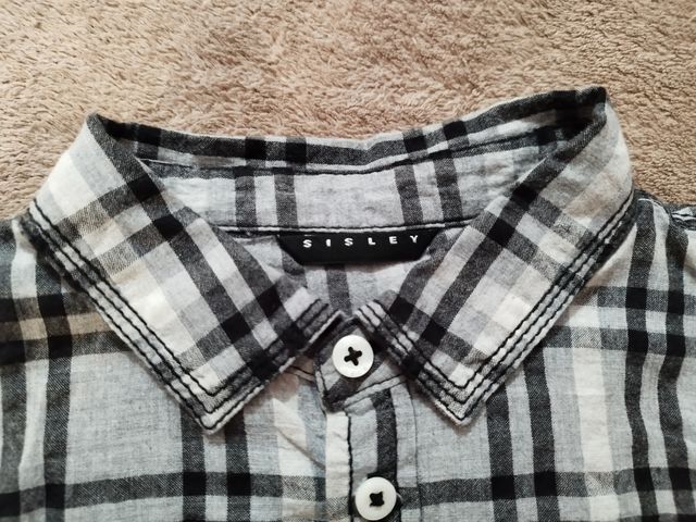 Camisa marca Sisley 8-9 años COMO NUEVA