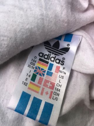 Chaqueta Adidas Originals vintage 80s 90s tactel