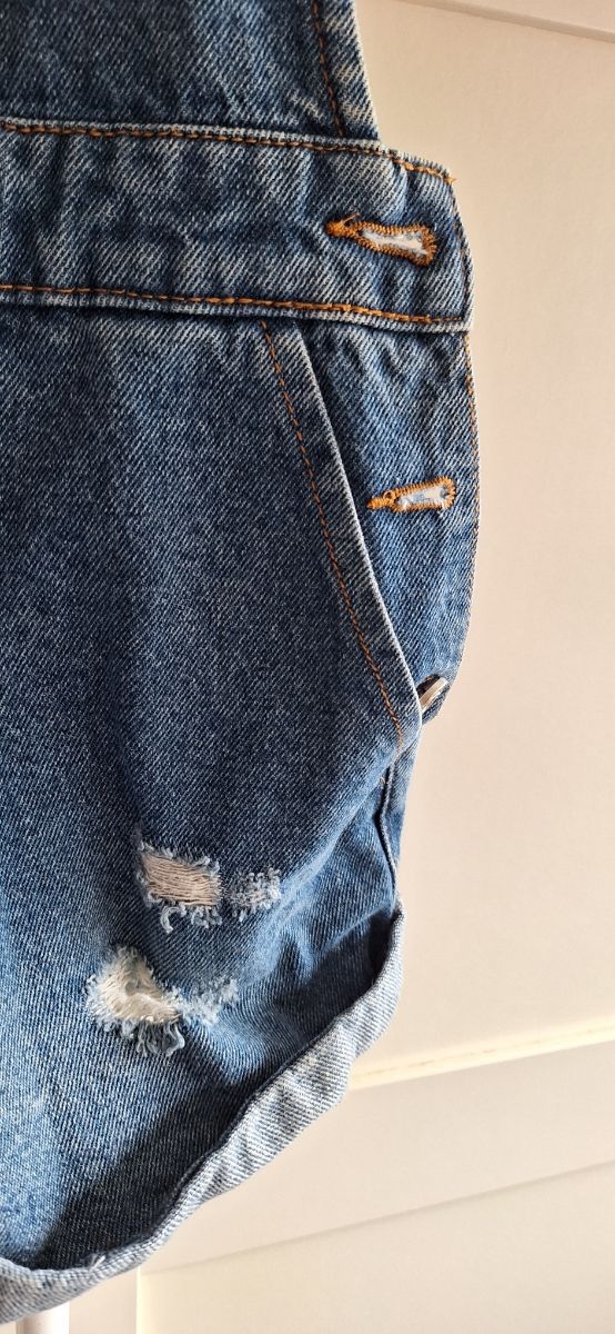 Pero Vaquero pantalón  corto 