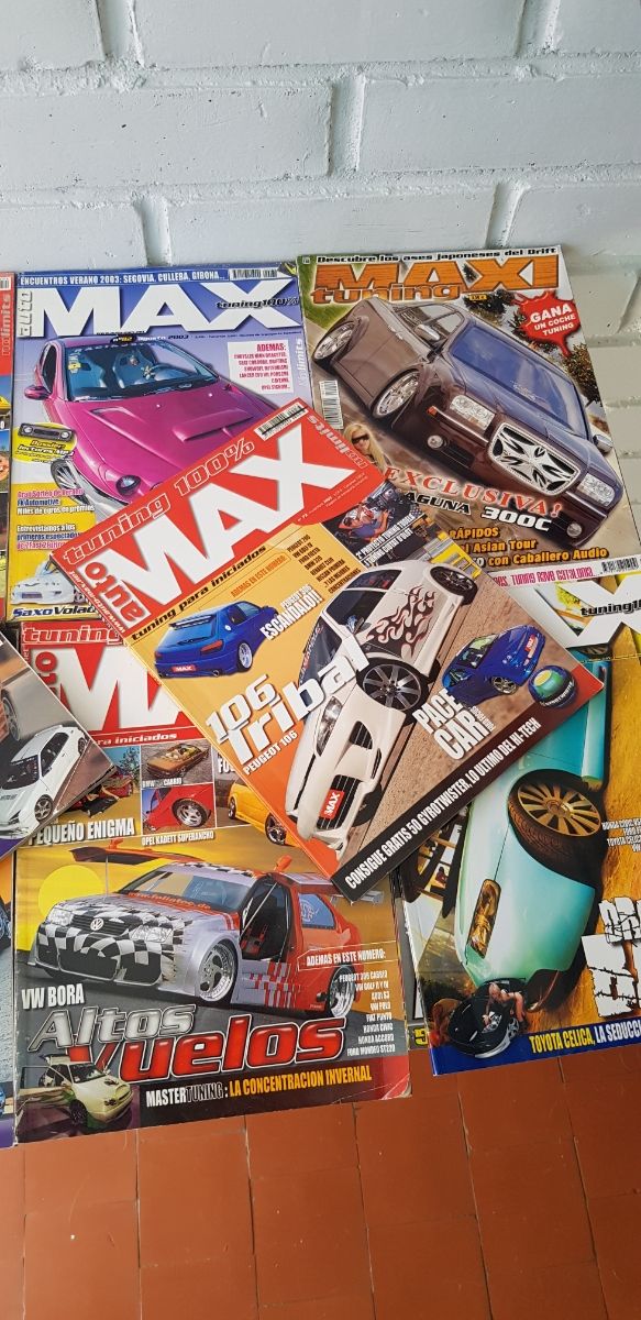 Lote revistas tuning (14 total)