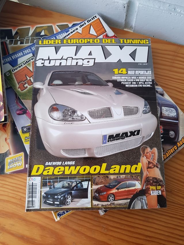 Lote revistas tuning (14 total)