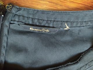 Blusa negra Massimo Dutti