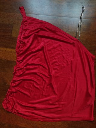 Blusa roja Mango