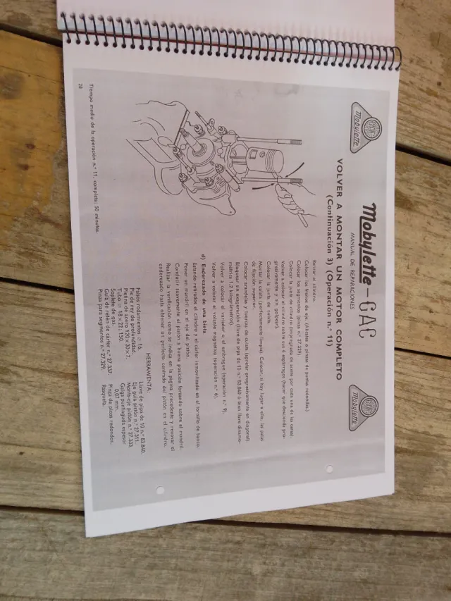 Estriberas para Mobylette