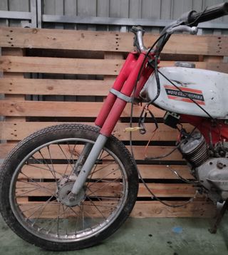 Eje rueda Guzzi dingo 49