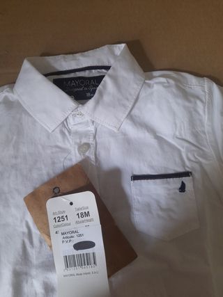Conjunto de camisa y pantalón corto