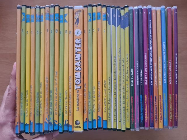 Lote de 33 DVD infantiles 