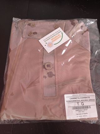 Camiseta combate termorreguladora