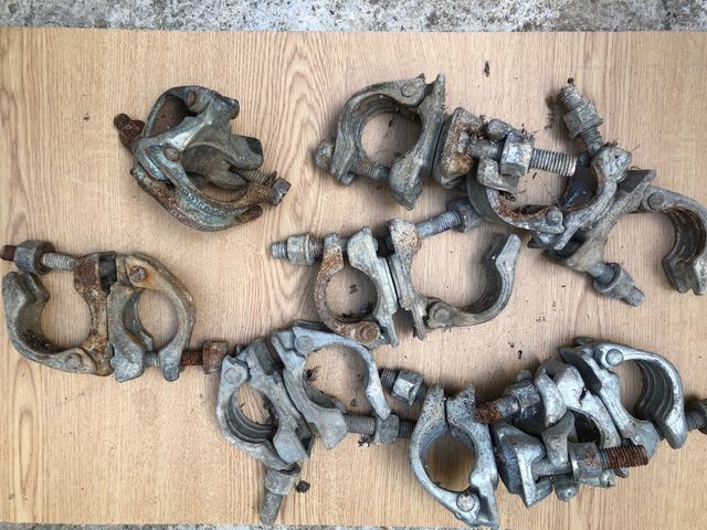 Bridas abrazadera de andamios