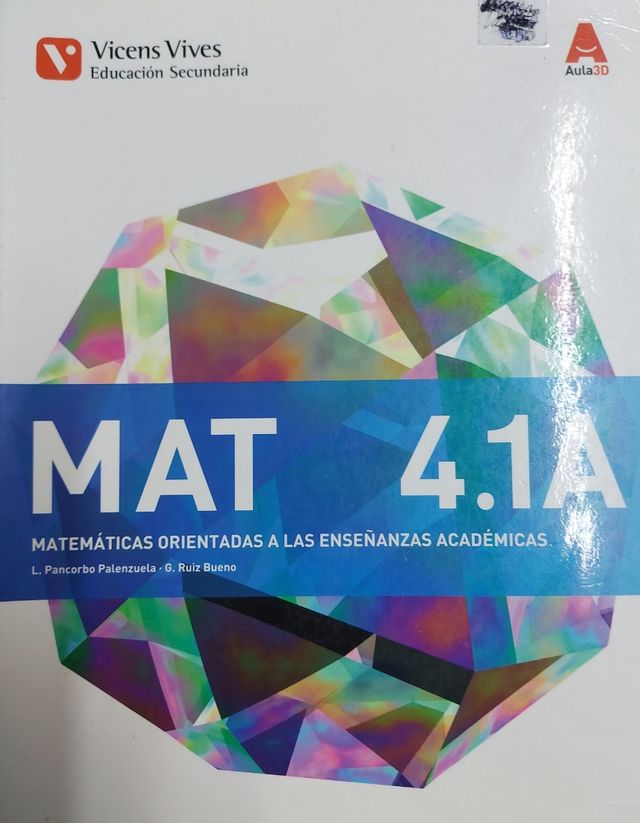 Matemáticas 4° ESO