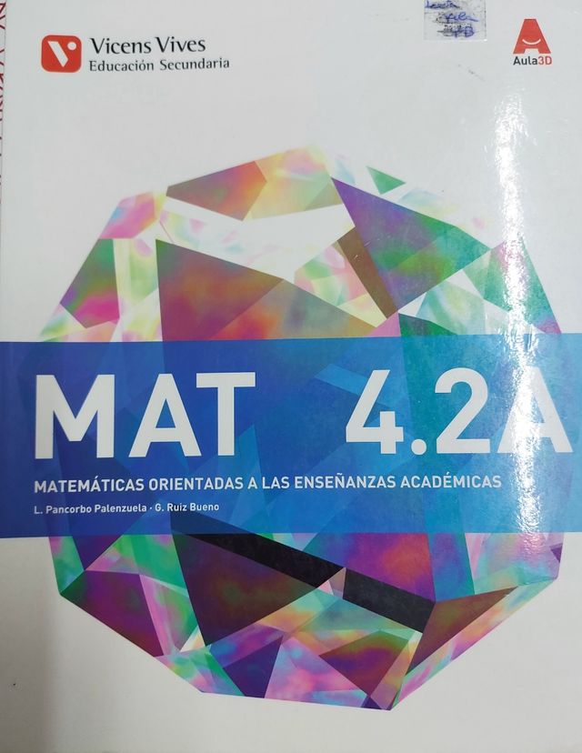 Matemáticas 4° ESO